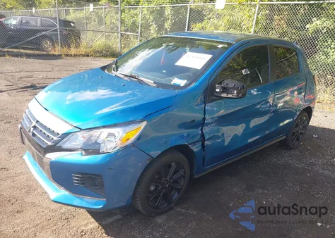 2023 Mitsubishi Mirage Es/Le из США, поврежденный, VIN ML32AUHJ1PH001439